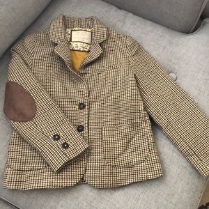 Zara little girls hounds mouth blazer.